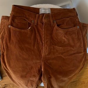 Everlane Cheeky Straight Corduroy Pant
